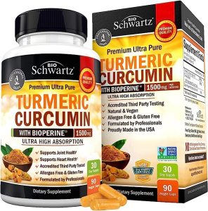 BIO Schwartz Turmeric Curcumin with Bioperine