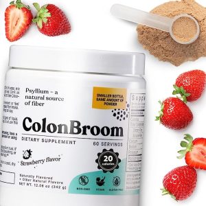 ColonBroom Psyllium Husk Powder Colon Cleansers