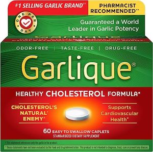 Garlique Garlic Extract Supplement - Odorless & Vegan