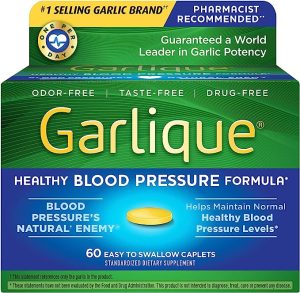 Garlique Garlic Extract Supplements for Healthy Blood Pressure