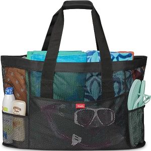 OdyseaCo Mesh Beach and Swim Tote Bags