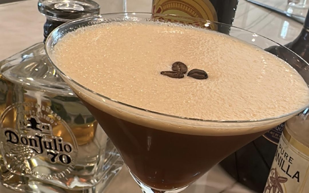 Espresso Martini with tequila