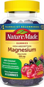 High Absorption Magnesium Glycinate Gummies