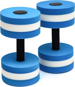 Lightweight Aquatic Dumbbells for Exercise 