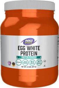 NOW Sports Nutrition Egg White Powder Protein