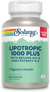 SOLARAY Lipotropic 1000 Plus with Betaine