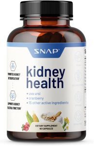 Snap Supplements Kidney Health Support - Kidney Cleanse Detox and Repair Formula