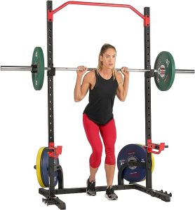 Sunny Health and Fitness Power Zone Squat Stand Power Rack