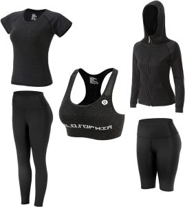 JULY's SONG 5 Piece Athletic Set