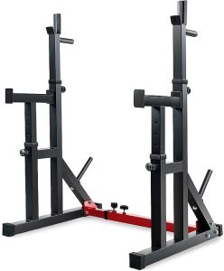 Multi-Function Barbell Rack & Dip Station 