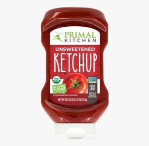 Primal Kitchen Organic Tomato Ketchup - Front of Bottle