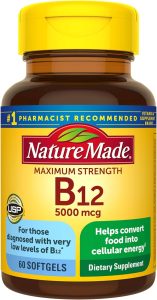 Vitamin B12 Maximum Strength 5000 Mcg Softgels