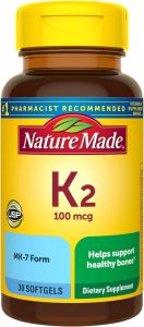 Vitamin K2 100 Mcg Softgels
