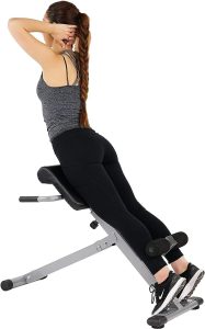 Sunny Health & Fitness Adjustable Roman Chair