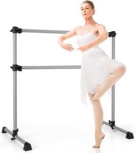 GOFLAME 4FT Portable Ballet Barre for Home