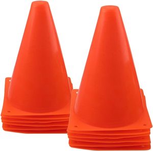 7 Inch Plastic Cones