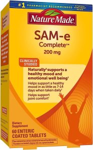 Nature Made SAM-e 200 mg Complete, Dietary Supplement for Mood Support